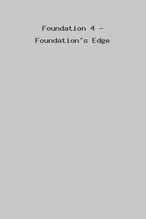 Foundation 4 - Foundation's Edge cover